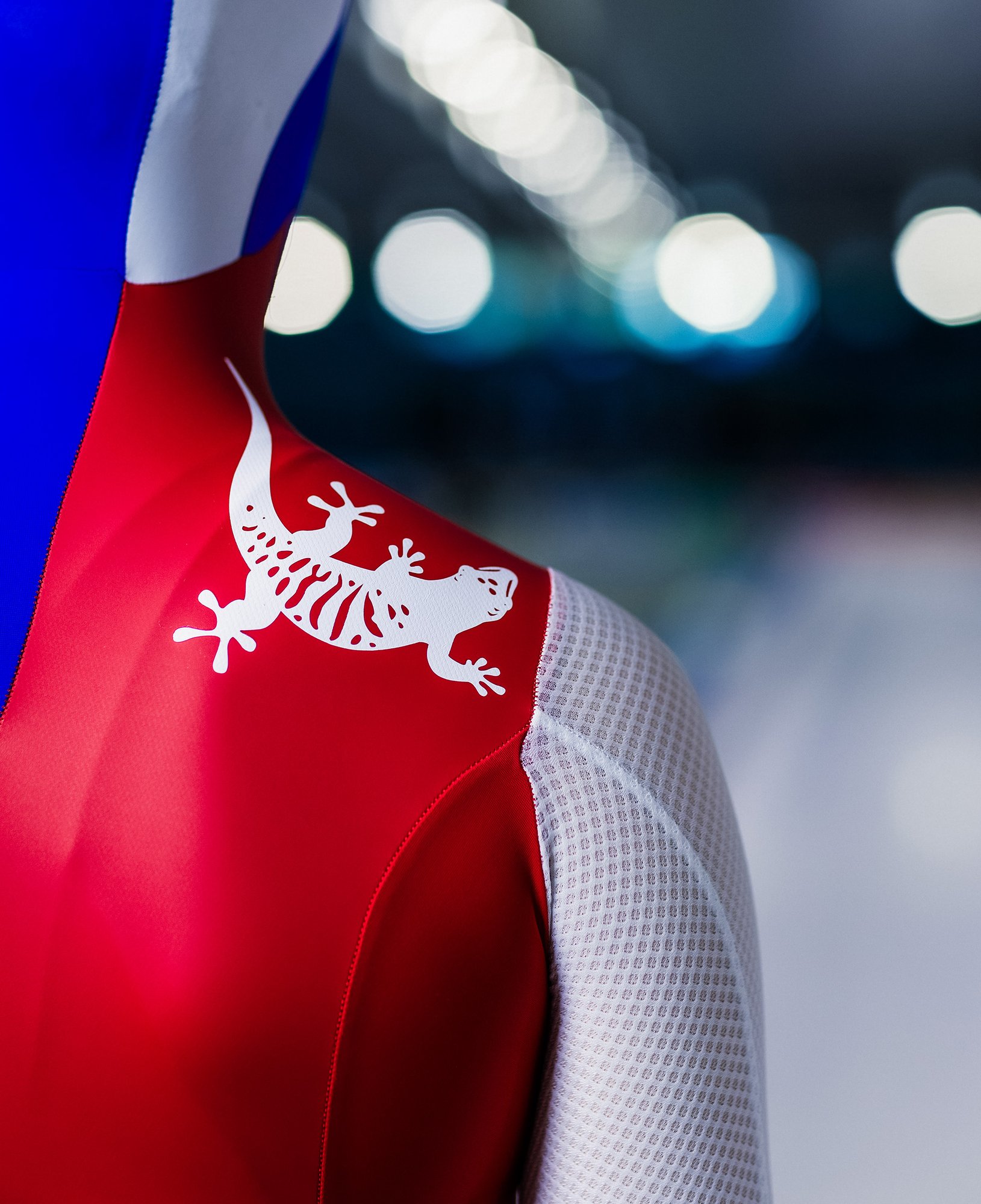 Bostik x Team IKO gecko on suit