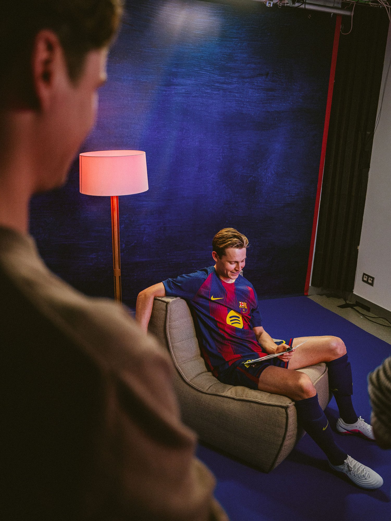 Frenkie de Jong Behind the scenes 