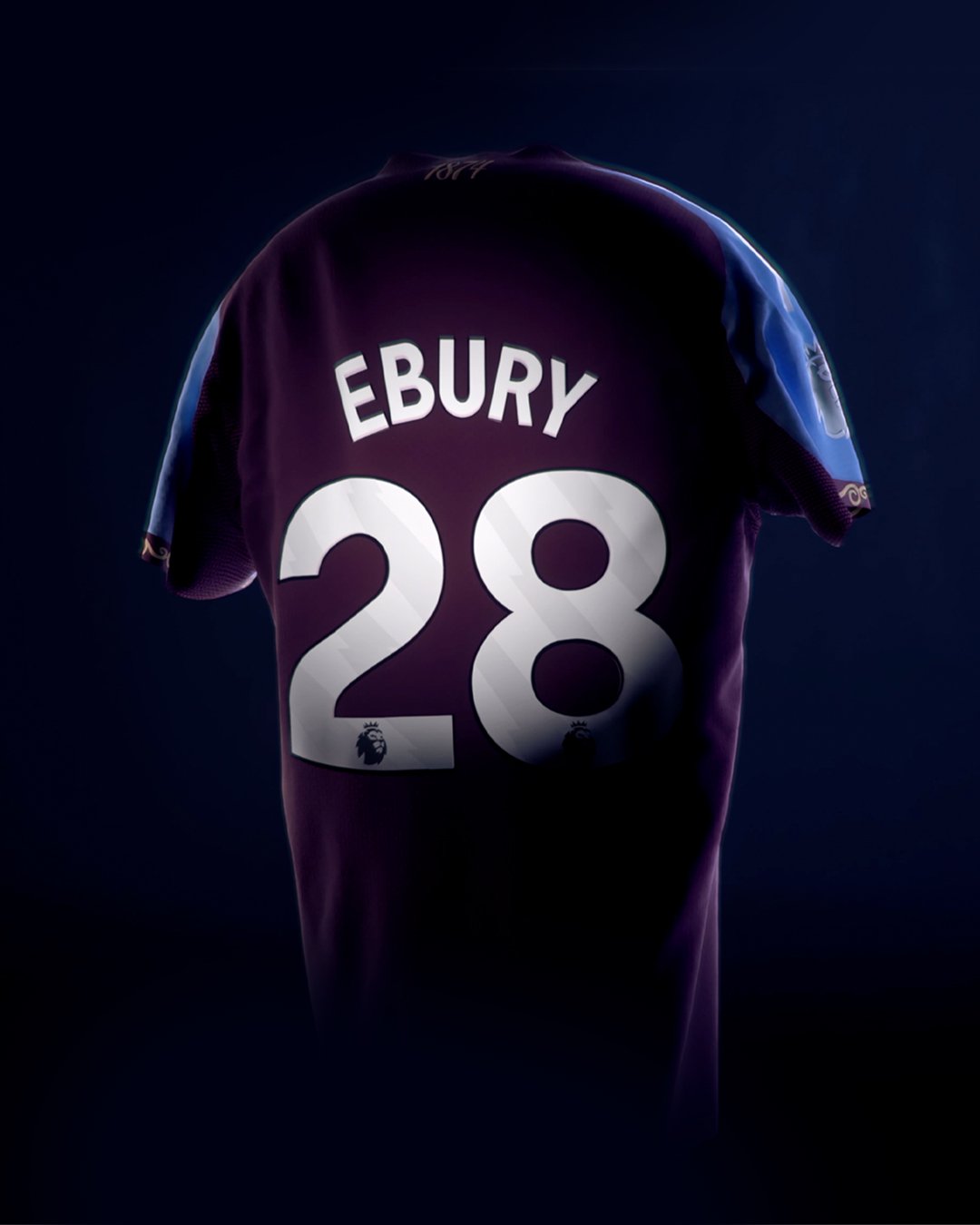 Ebury Aston Villa shirt 3D