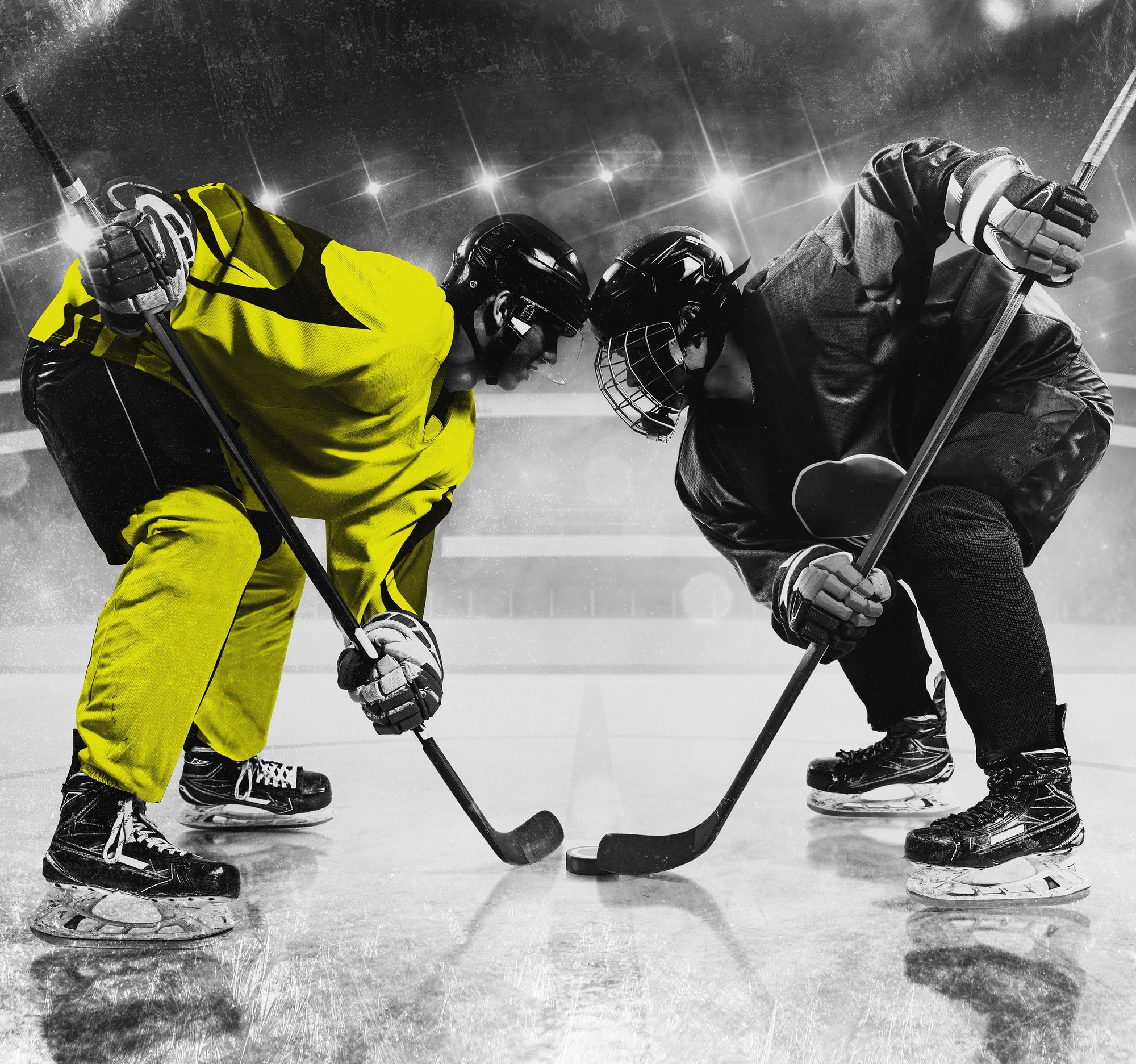Campaign image Invicta with NHL players