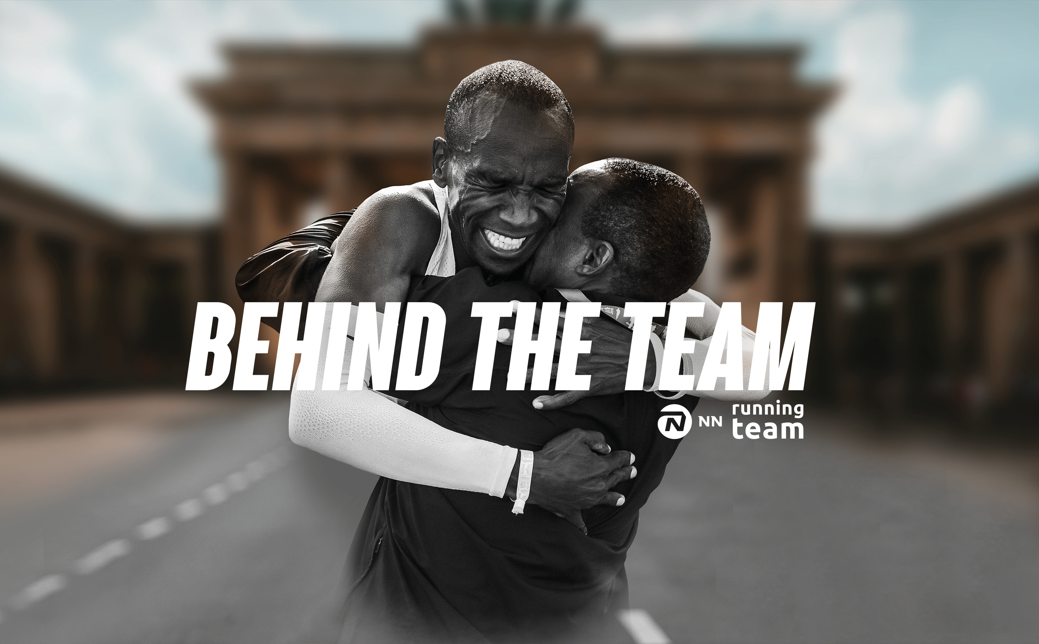 Poster for documentary 'Behind the Team' by NN Running Team